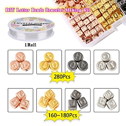 DIY Letter Beads Bracelet Making Kit&nbsp;DIY-YW0004-94