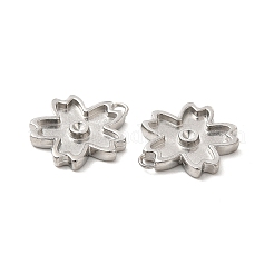 Non-Tarnish 304 Stainless Steel Pendant Rhinestone Settings&nbsp;STAS-F284-24P