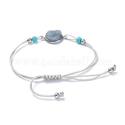 Adjustable Nylon Thread Braided Beads Bracelets&nbsp;BJEW-JB04440-04