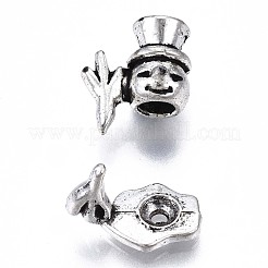 Tibetan Style Alloy Bead Frame&nbsp;X-PALLOY-Q441-082-RS
