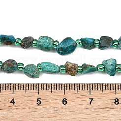 Natural Chrysocolla Beads Strands&nbsp;GG-CBA3A44-C07-01