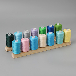 Spools Solid Wood Thread Rack&nbsp;PW-WG20141-01