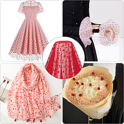 Nylon Lace Fabric&nbsp;DIY-CY0002-90B