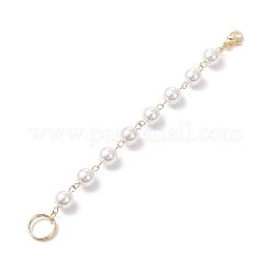 Shell Pearl Round Beaded Chain Pendant Decorations&nbsp;HJEW-JM04618