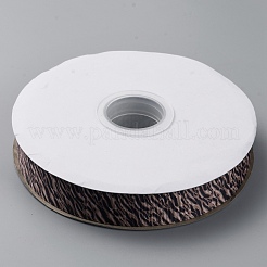 Single Face Printed Polyester Grosgrain Ribbons&nbsp;SRIB-TAC0002-06