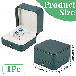 PU Leather Ring Boxes&nbsp;LBOX-CL0001-05