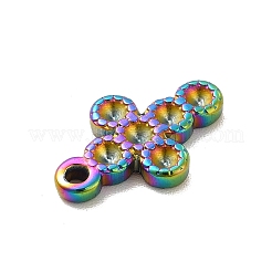 Ion Plating(IP) 304 Stainless Steel Pendant Rhinestone Settings&nbsp;STAS-F282-09MC