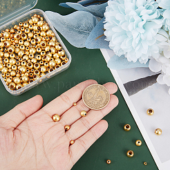 250Pcs 5 Style Brass Beads&nbsp;KK-PH0009-28