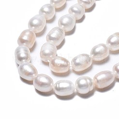 Natural Cultured Freshwater Pearl Beads Strands&nbsp;X-PEAR-N012-07B