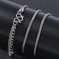 1.5MM Brass Wheat Chain Necklaces for Women&nbsp;KK-CBA4FD4-03P