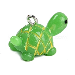 Opaque Resin Pendants&nbsp;RESI-R458-02