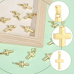 12Pcs Brass Pendants&nbsp;KK-BBC0027-99