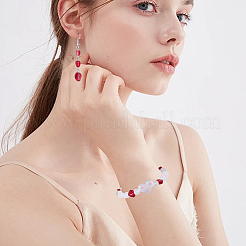 100Pcs 5 Styles Transparent Glass Beads&nbsp;GLAA-SC0003-14