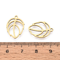 Hollow 201 Stainless Steel Pendants&nbsp;STAS-T073-48G
