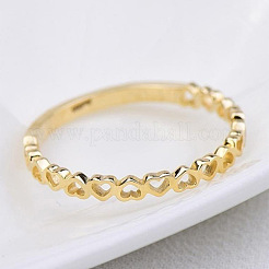 Hollow Out Heart Brass Finger Rings for Women&nbsp;FS-WG4469E-12