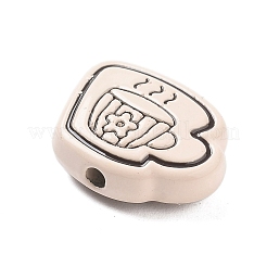 Spray Painted Alloy Beads&nbsp;LS-FIND-C064-01D
