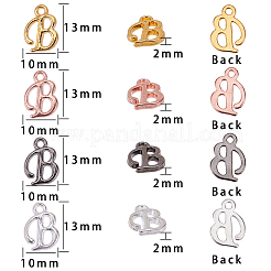 Rack Plating Alloy Charms&nbsp;PALLOY-SC0002-26