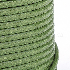 Braided Korean Waxed Polyester Cords&nbsp;YC-T002-0.8mm-124