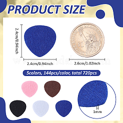 12 Bags Triangle Felt Craft Doll Nose&nbsp;DOLL-FG0001-08