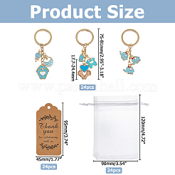 Alloy Enamel Keychains&nbsp;KEYC-HS00016
