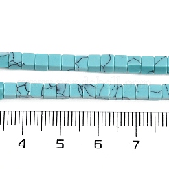 Synthesis Turquoise Beads Strands&nbsp;G-B129-A07-01