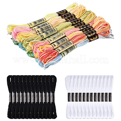 42 Skeins Polyester Embroidery Floss&nbsp;DIY-CY0002-45
