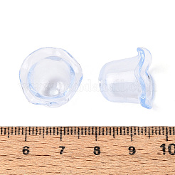 Transparent Acrylic Bead Caps&nbsp;LS-TACR-T028-58C