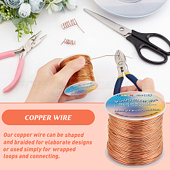 Copper Jewelry Wire&nbsp;CWIR-FG0001-04B-RG