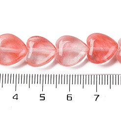 Cherry Quartz Glass Beads Strands&nbsp;G-I372-A02-01