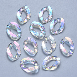Transparent Acrylic Linking Rings&nbsp;OACR-S036-001A-D01