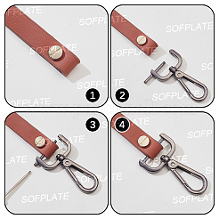 6Pcs Zinc Alloy Swivel Clasps&nbsp;FIND-SP0005-67B