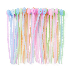 50Pcs Luminous Silicone Cable Ties&nbsp;FIND-TA0010-63B