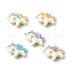 Baking Paint Alloy Enamel Beads&nbsp;FIND-G092-09B