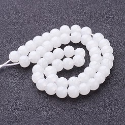 Imitation Jade Glass Beads Strands&nbsp;X-GMR6mmC26