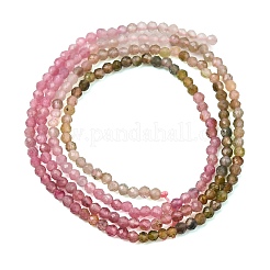 Gradient Color Natural Multicolor Tourmaline Beads Strands&nbsp;G-D110-A02-10