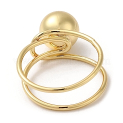 Brass Adjustable Rings&nbsp;RJEW-Q778-05G