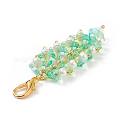 Trumpet Flower Glass Pendant Decorations&nbsp;HJEW-JM00800