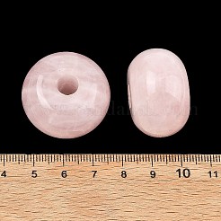 Natural Rose Quartz Large Hole Beads&nbsp;GG-CBA02C4-08A