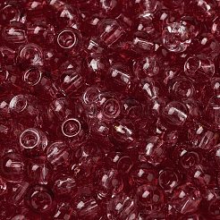Transparent Colours Glass Round Beads&nbsp;SEED-F006-05A-04
