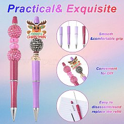 10Pcs ABS Plastic Ball-Point Pen&nbsp;AJEW-FS0001-43A