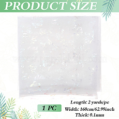 Nylon Butterfly Pattern Fabric&nbsp;DIY-WH0678-91C