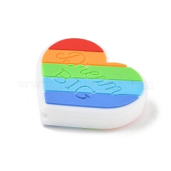 Word Silicone Focal Beads&nbsp;SIL-P010-01C
