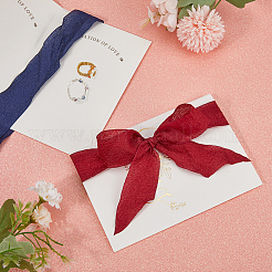 Paper Wedding Vows Card&nbsp;AJEW-WH0258-902A