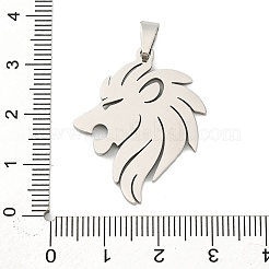 Non-Tarnish 201 Stainless Steel Pendants&nbsp;STAS-N103-187P