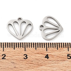 Non-Tarnish 316 Surgical Stainless Steel Charms&nbsp;STAS-Q314-11P