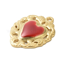 304 Stainless Steel Enamel Pendants&nbsp;STAS-K303-04G-04