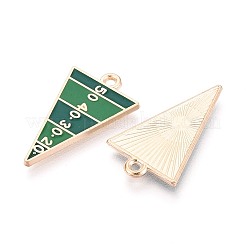 Alloy Enamel Pendants&nbsp;ENAM-T025-02G-05
