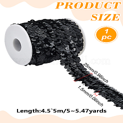 5M Plastic Paillette Elastic Beads&nbsp;OCOR-LP0001-24B