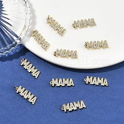 SHEGRACE Mother's Day Brass Clear Cubic Zirconia Pendants&nbsp;XGRQ1R068-359G