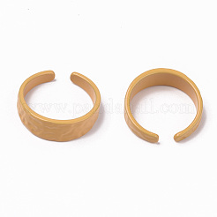 Spray Painted Alloy Cuff Rings&nbsp;X-RJEW-T011-12-RS